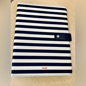Stella & Dot Keep Collective Jewelry Portfolio NWT – Navy & White Striped